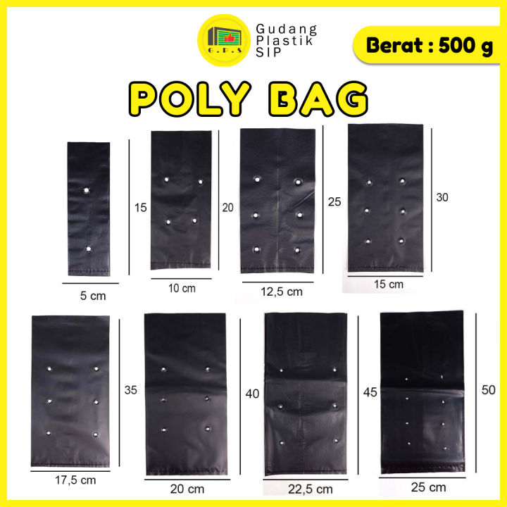 Polybag Tanaman Semua Ukuran Lengkap Lazada Indonesia