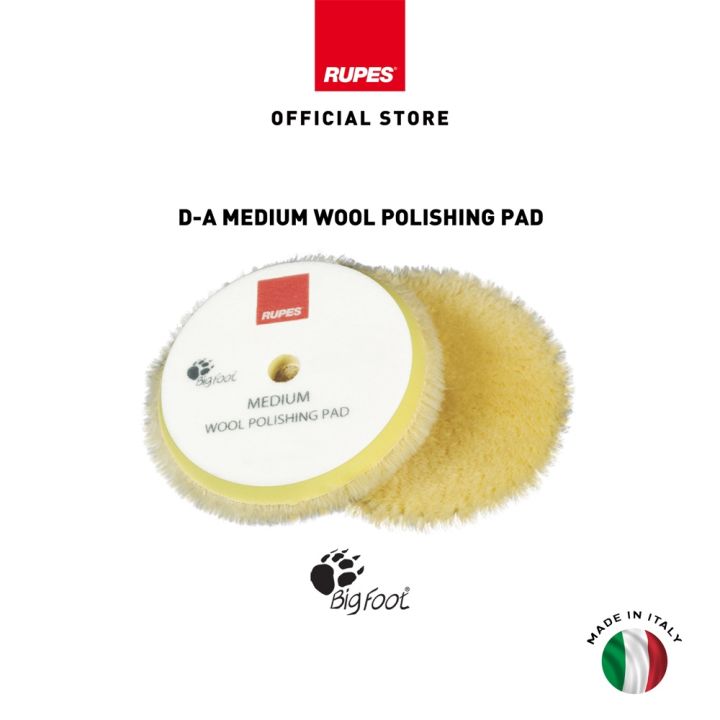 Rupes Yellow Wool Polishing Pad Medium