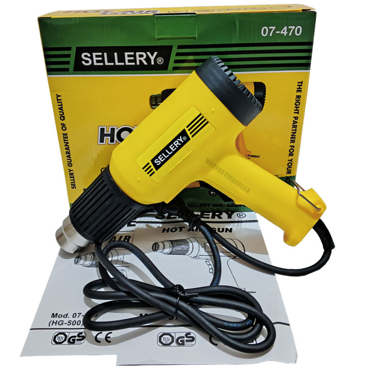 Hot Air Gun Sellery Heat Gun Pistol Pemanas Listrik Hot Gun Murah