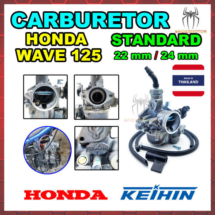 KEIHIN CARBURETOR HONDA WAVE125 WAVE 125 W125 STANDARD SIZE DAN SIZE