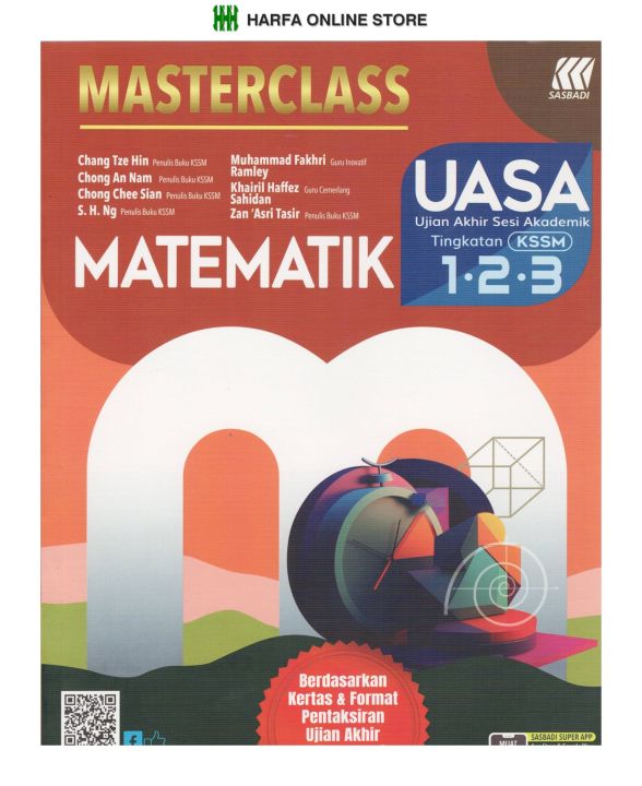 BUKU RUJUKAN MASTERCLASS UASA MATEMATIK TINGKATAN 1 2 3 KSSM Lazada