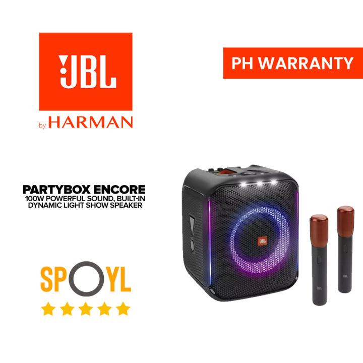 Harman JBL Partybox Encore 100W Powerful Sound Built In Dynamic Light