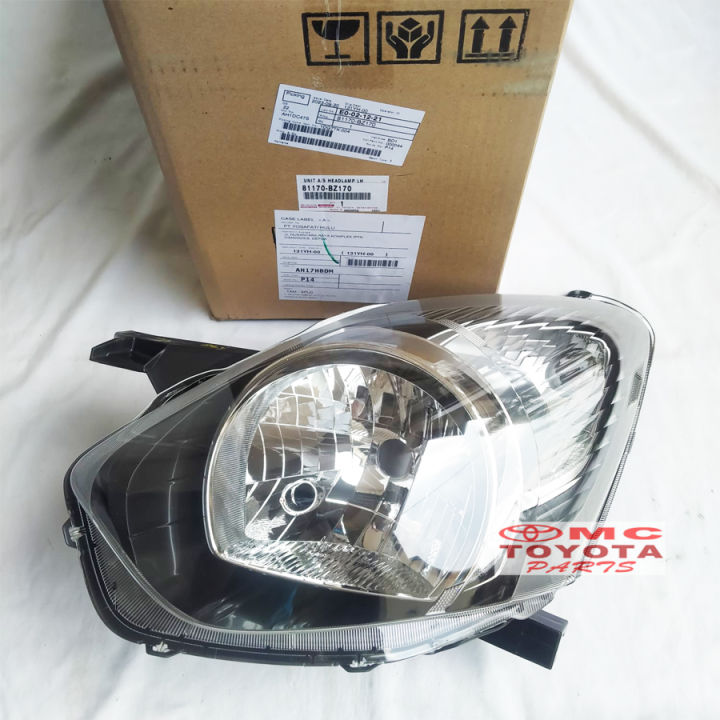 Lampu Depan Head Lamp Kiri Original Toyota Agya Alya 81170 BZ170