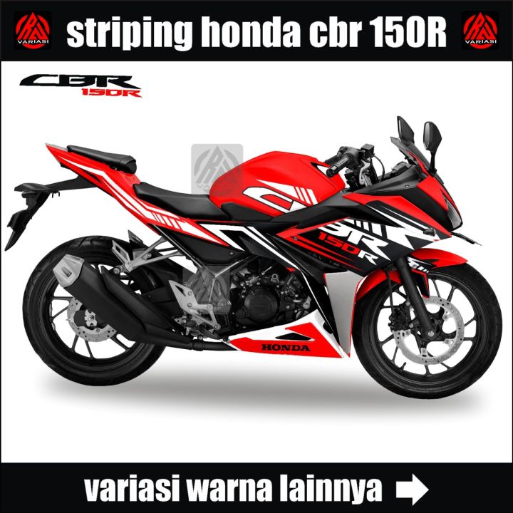 STRIPING CBR 150R FACELIFT DECAL STICKER HONDA CBR 150 R FACELIFT