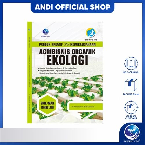 Penerbit Andi Produk Kreatif Dan Kewirausahaan Agribisnis Organik