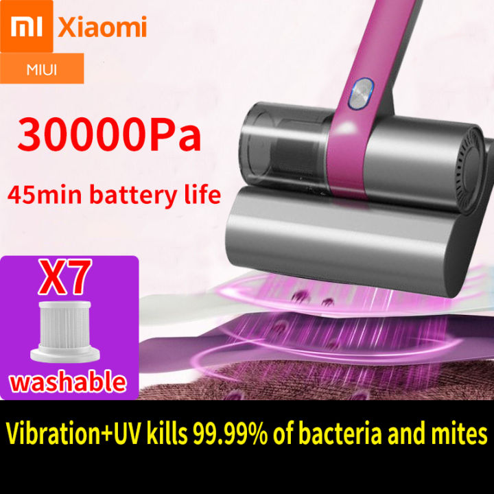 3 Year WarrantyXiaomi MIUI UV Wireless Mite Removal Vacuum Cleaner