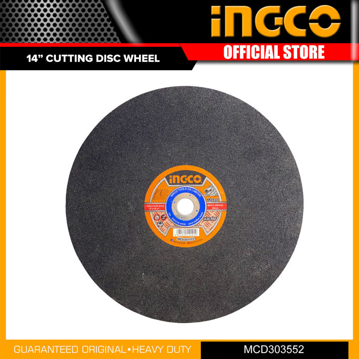 Ingco Inch Abrasive Metal Cutting Disc Chop Saw Blade Cut Single