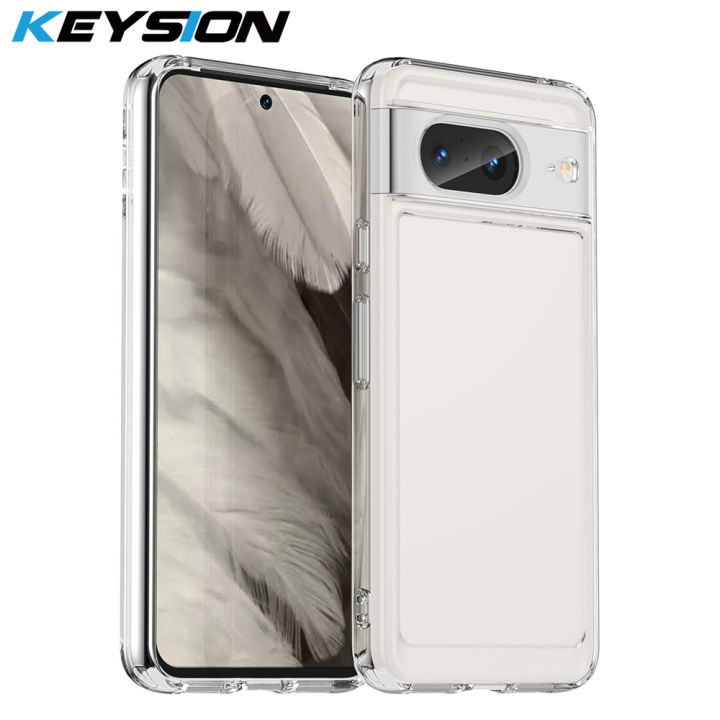 Keysion Transparent Shockproof Case For Google Pixel Pro Clear Soft