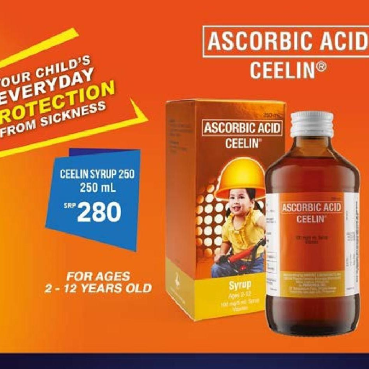 CEELIN Syrup ASCORBIC ACID Ml For Ages 2 12 Lazada PH