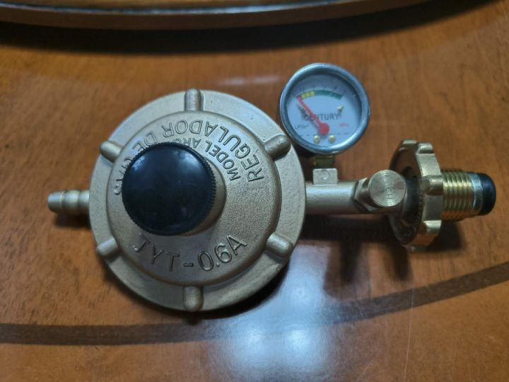 Lpg Gas Regulator With Gauge And Safety Pin M Gas Big Lazada Ph