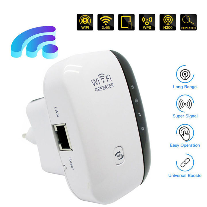 KexTech Wireless N WiFi Repeater 300Mbps WL0189 Penguat Sinyal Signal