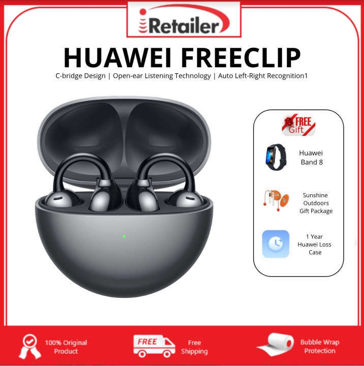 Huawei Freeclip C Bridge Design Open Ear Listening Technology