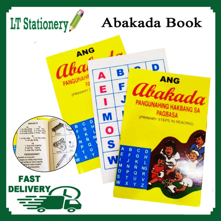 Lt Stationery Abakada Educational Book Pangunahing Hakbang Sa Pagbasa