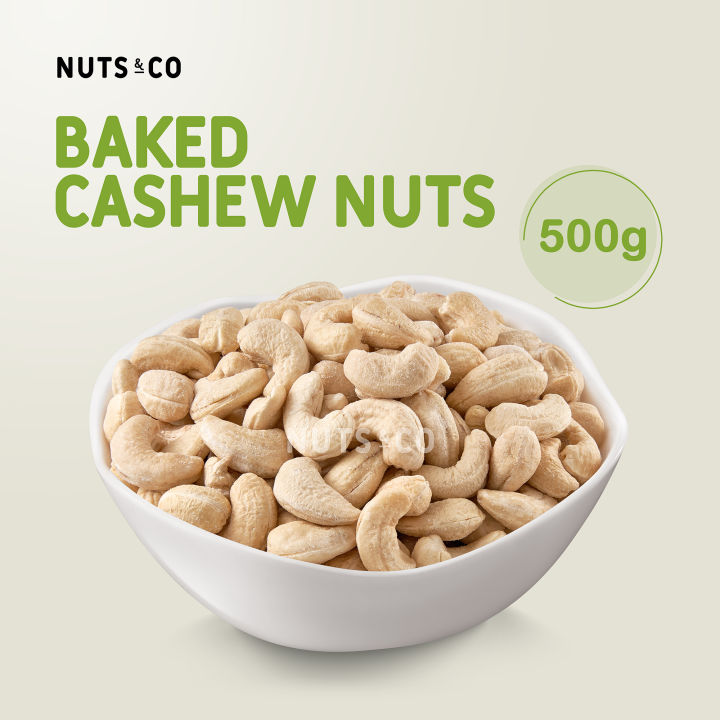 Nuts Co Baked Cashew Nut Unsalted G Kg Kacang Gajus Bakar