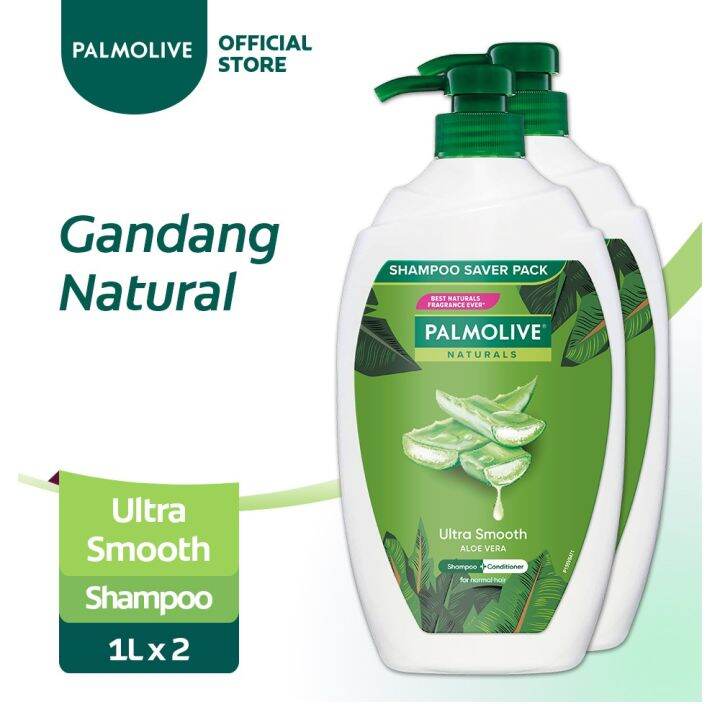 Palmolive Naturals Ultra Smooth Shampoo L Pump Pack Of Lazada Ph