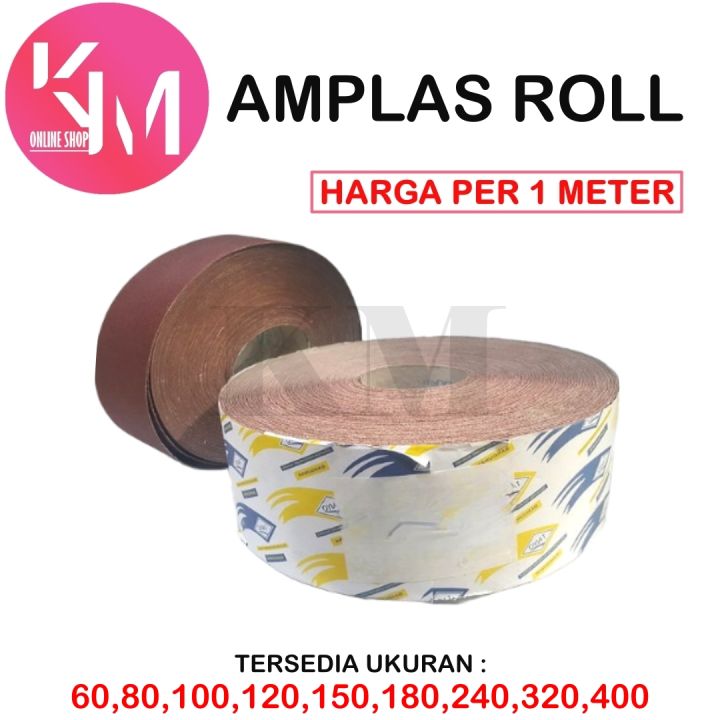 Amplas Besi Amplas Meter Amplas Roll Meteran Grit Kayu