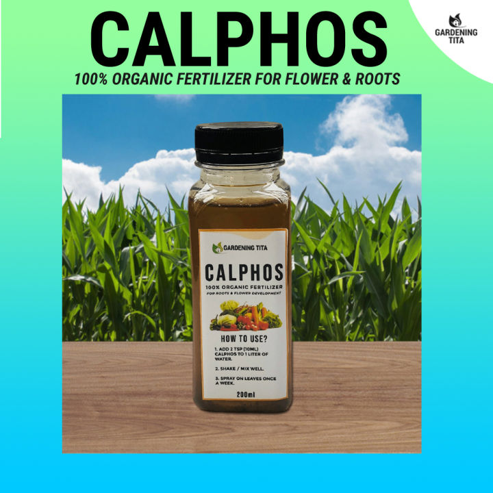 Ml Calphos Organic Foliar Fertilizer For Plants Vegetables