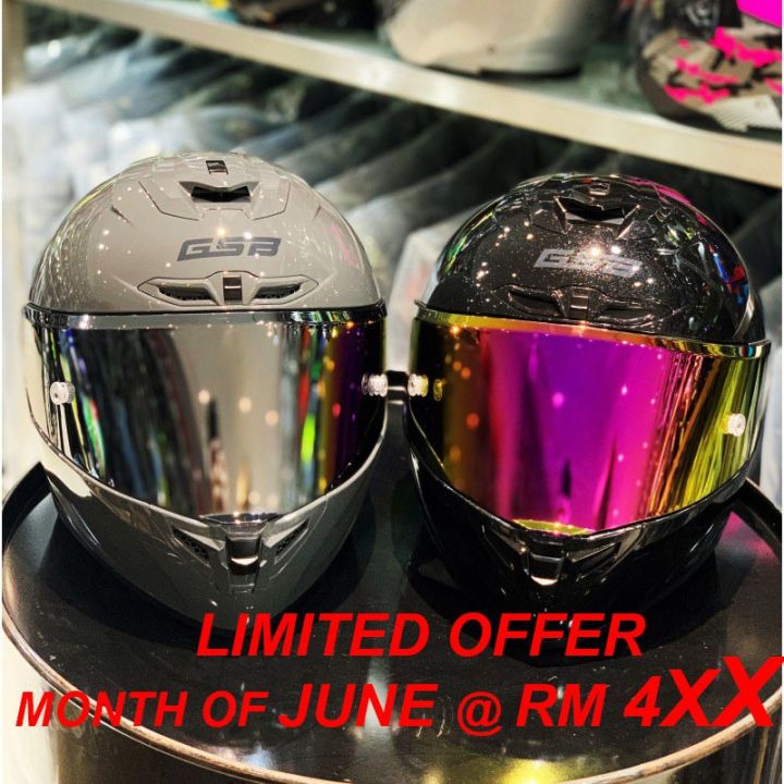 Original Gsb S Bixer Full Face Helmet Lazada