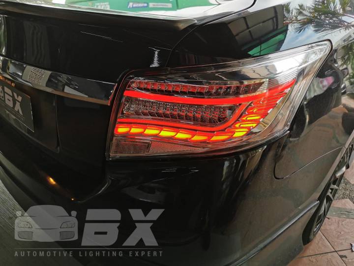 Toyota Vios Ncp Led Tail Lamp Dragon Scale Design Lazada