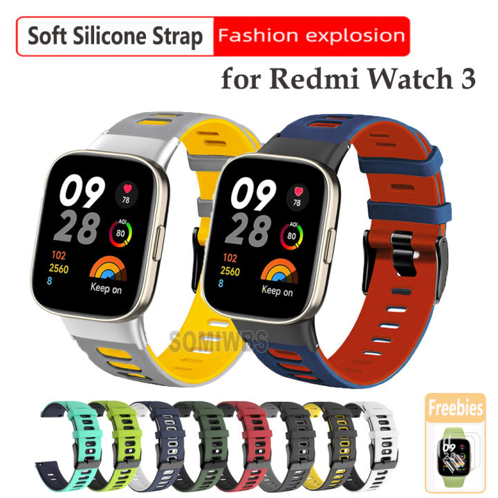 Soft Silicone Waterproof Watchband Strap For Xiaomi Redmi Watch Lite