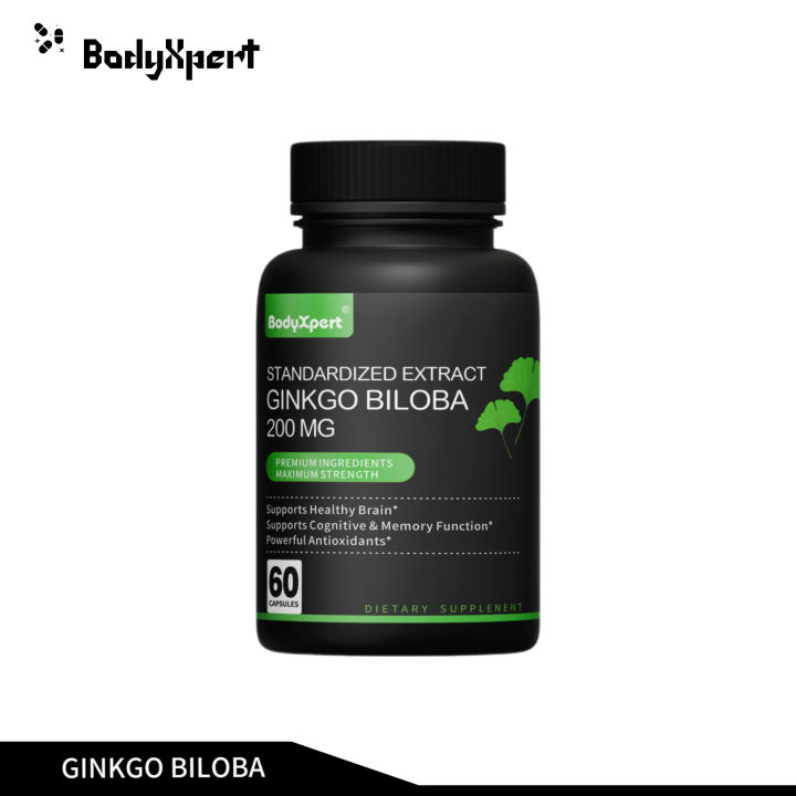 Ginkgo Biloba Extract Supplement Supports Brain Function And Memory