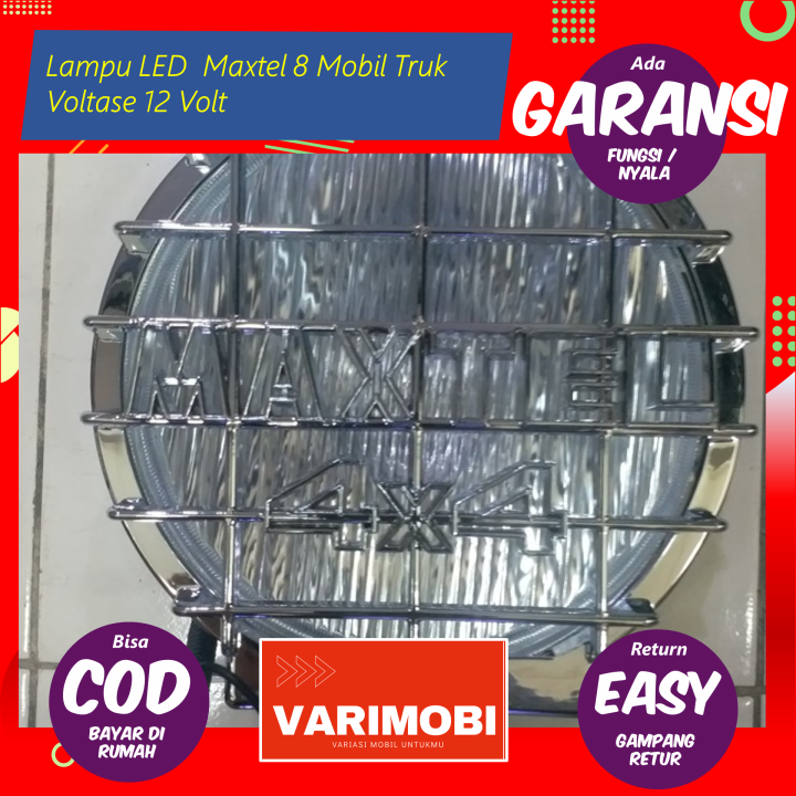 Lampu LED Maxtel 8 Mobil Truk Voltase 12 Volt Lazada Indonesia