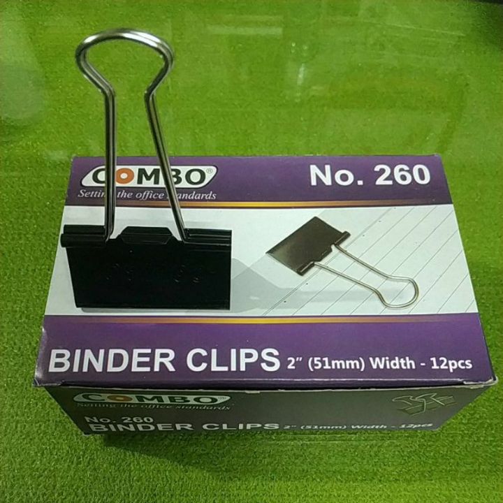 Binder Clip Hitam No Combo Box Pcs Klip Besar Kilp Hitam