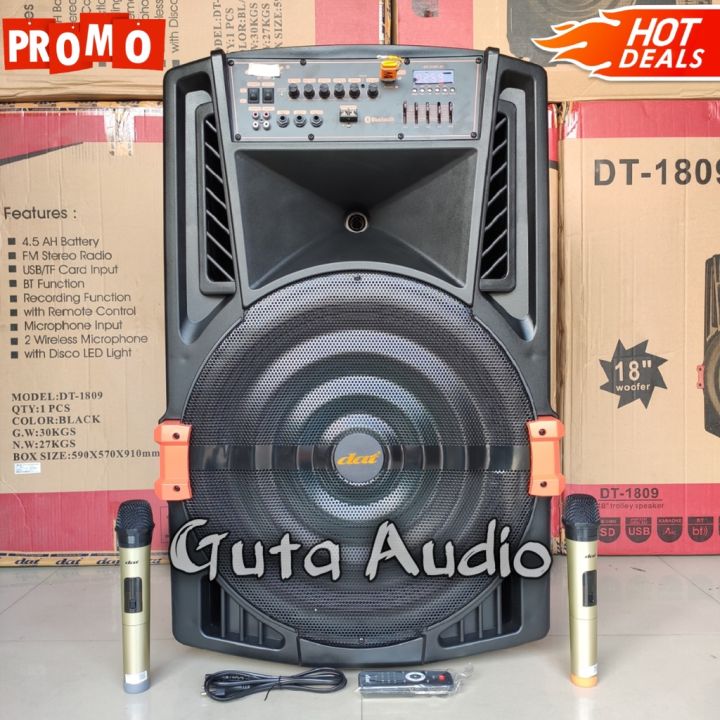 Speaker Bluetooth Inch Dat Dt Original Lazada Indonesia