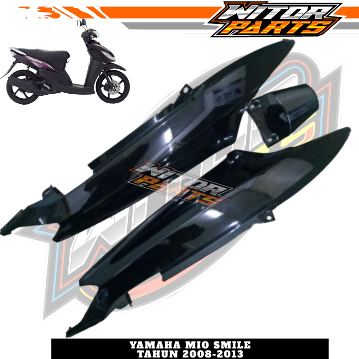 Cover Body Belakang Yamaha Mio Sporty Mio Smile Hitam Body Belakang