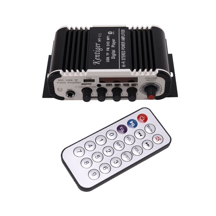 Kentiger Hy V11 Bluetooth Amplifier 2 Channel Super Bass Audio