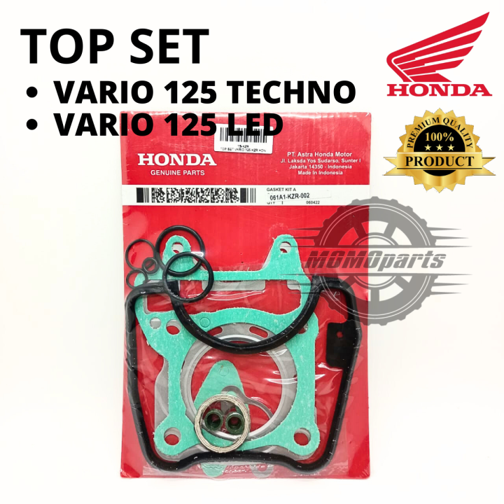 Original Paking Gasket Top Set Topset Honda Kzr Vario Old Techno