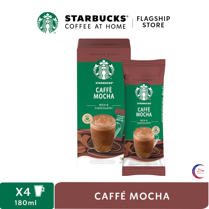 Starbucks Caff Mocha Premium Mixes G Box Of X G Sticks Exp