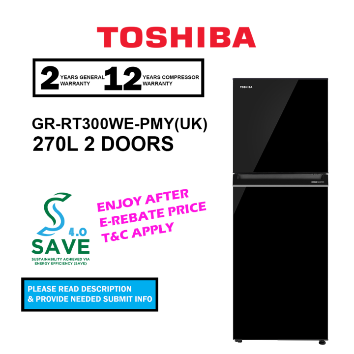 Toshiba L Door Grrt Wepmy Inverter Refrigerator Gr Rt We Pmy