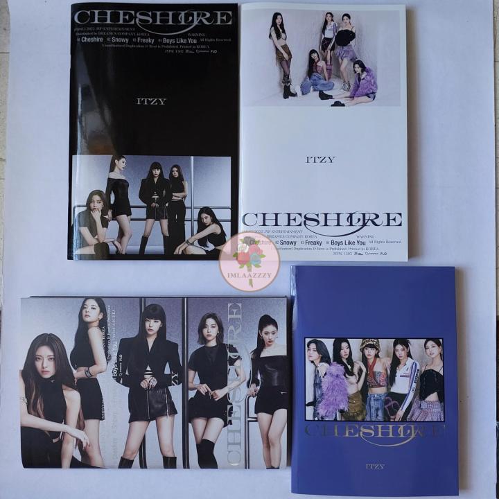 Itzy Cheshire Standard And Limited Edition Unsealed And Sealed Album