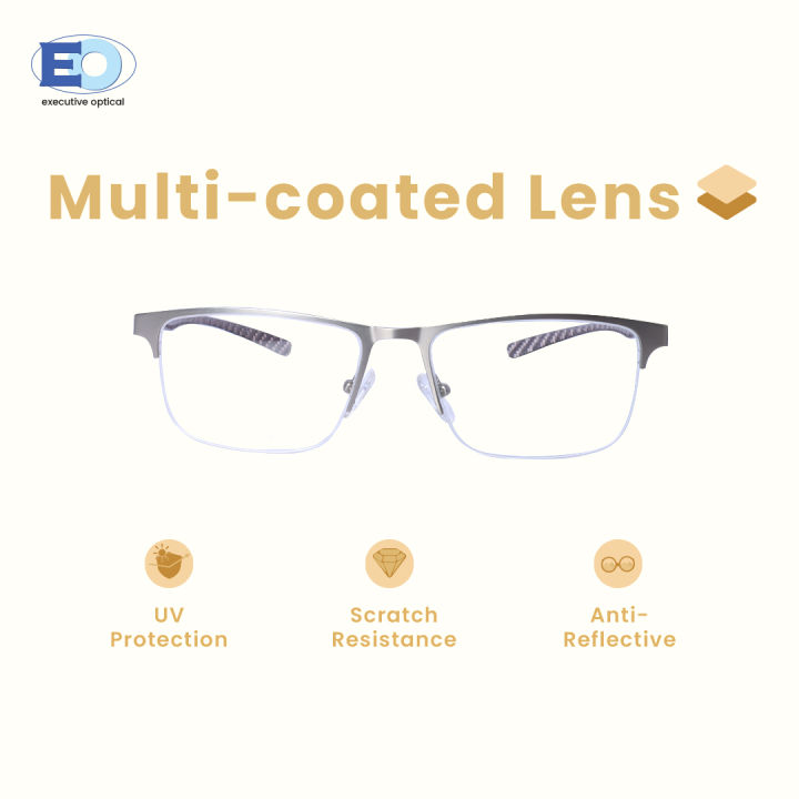 EO Eyewear Clip On Xanthippe Frame With Free Multicoated Lens Non