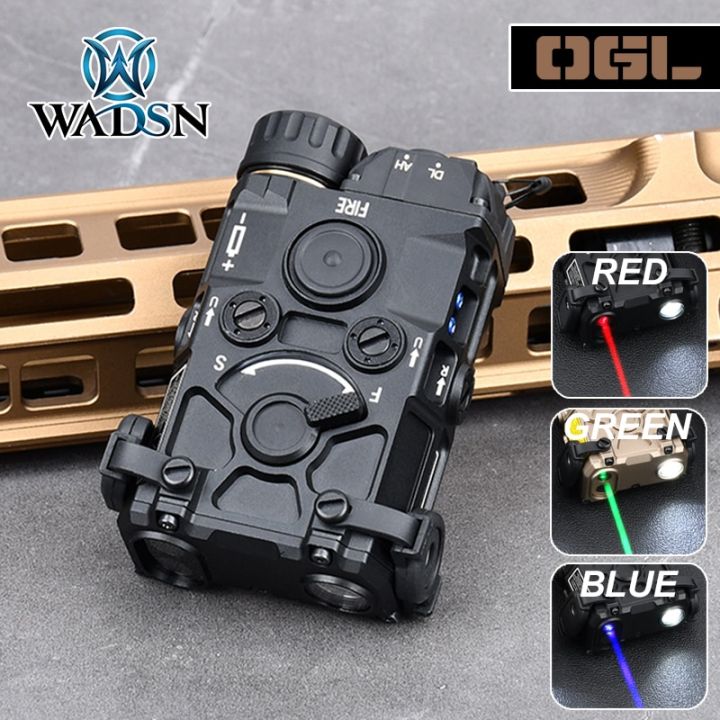 WADSN EOTEC OGL Green Dot Red Blue Tactical Weapon Pointer Visible