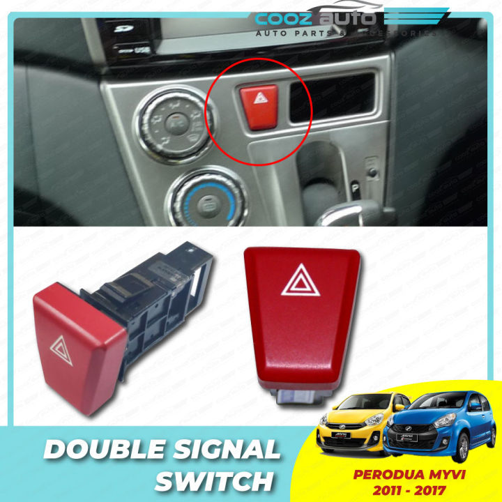 Perodua Myvi Lagi Best Icon Dashboard Emergency Hazard