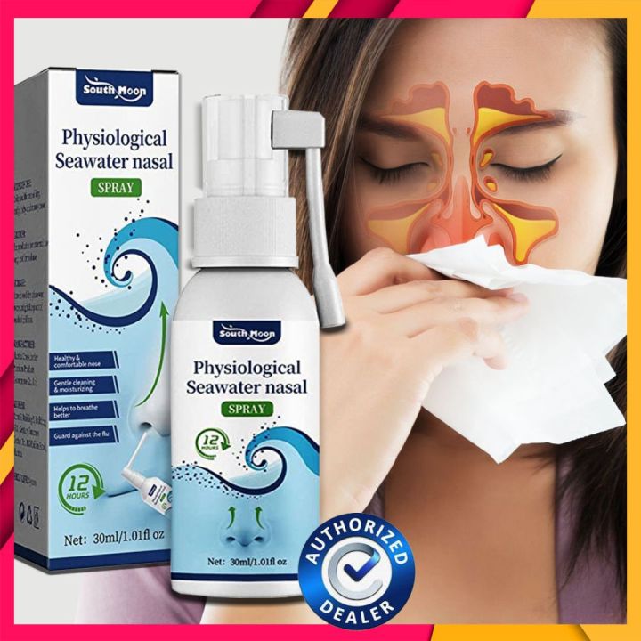 Natural Saline Nasal Spray Physiological Seawater Nasal Spray Fast