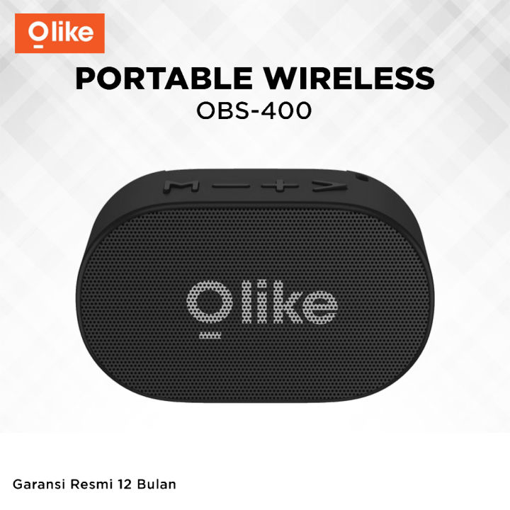 OLIKE SPEAKER BLUETOOTH WIRELESS PORTABLE FLASHDISK MICROSD OBS 400