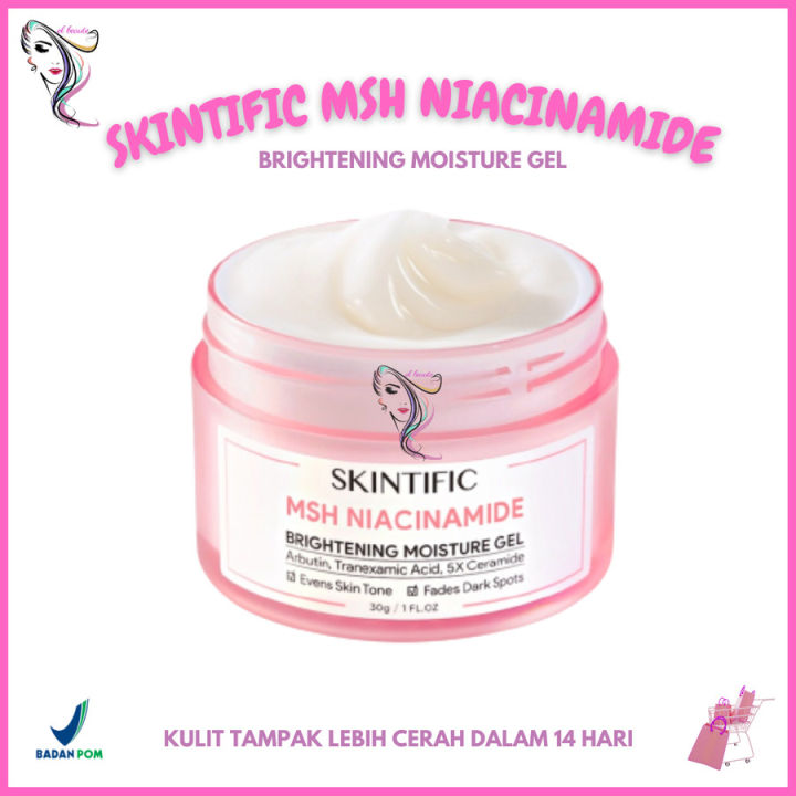 Skintific Msh Niacinamide Brightening Moisture Gel Lazada Indonesia