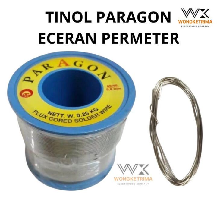 Tinol Timah Solder Eceran Permeter Merek Paragon Lazada Indonesia