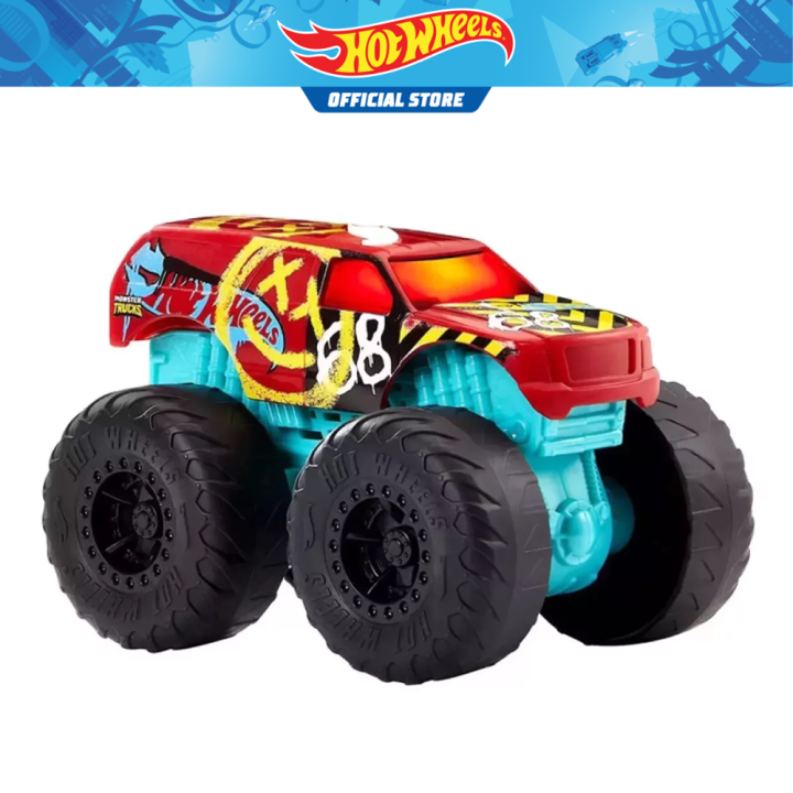 Hot Wheels Monster Truck Roarin Wreckers Alarm Mega Wrex Demo