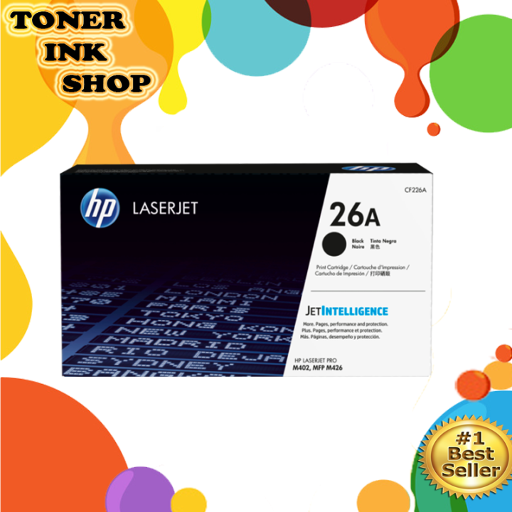 HP 26A Black Original LaserJet Toner Cartridge CF226A Lazada PH