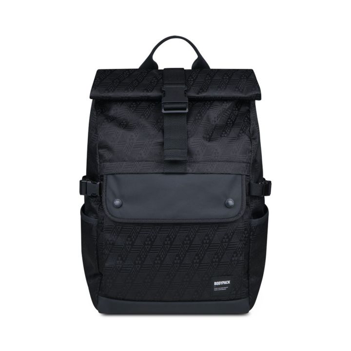 Bodypack Tas Ransel Pria Seattle Rawk Laptop Backpack Black Lazada