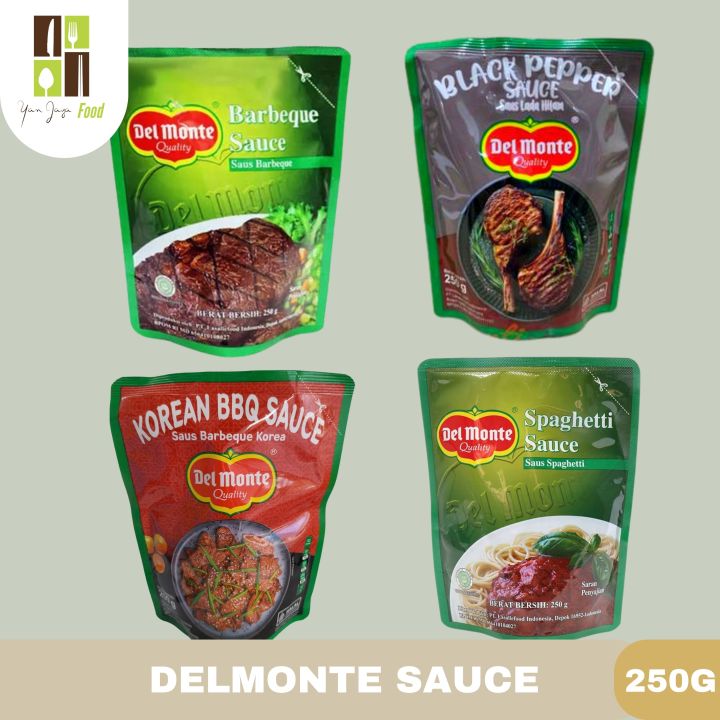 Del Monte Delmonte Sauce Saus Penyedap Rasa 250g Barbeque Korean