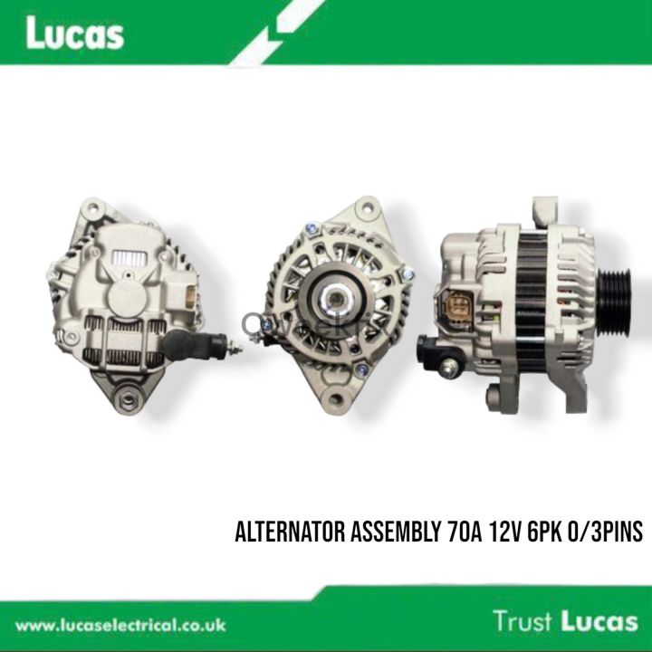 Genuine Lucas Alternator Assembly For Toyota Wigo A V Pk O Pins