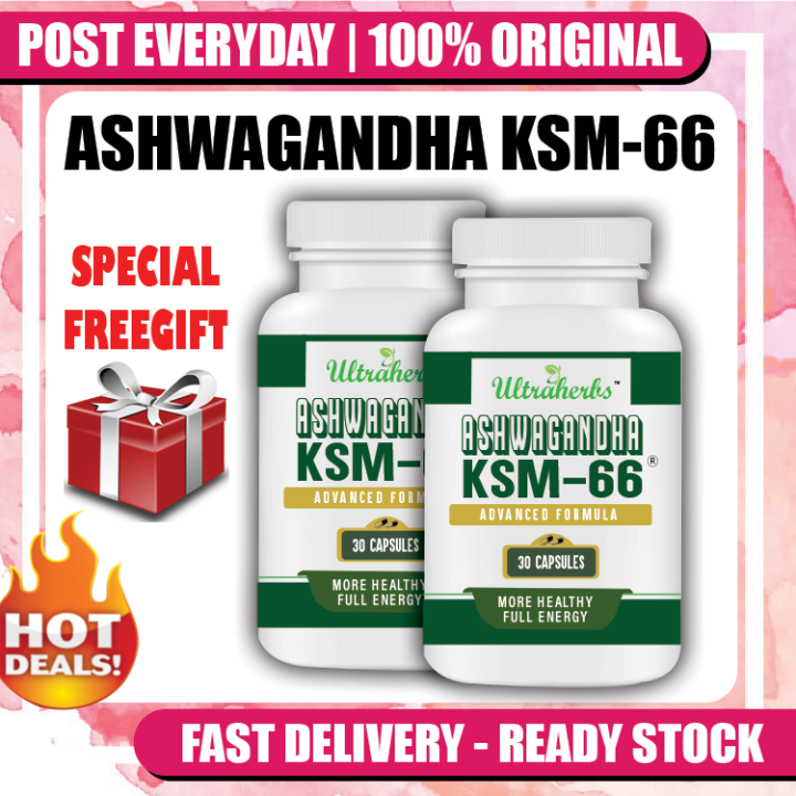 Ksm Ashwagandha Herbal Supplement For Better Overall Body Original