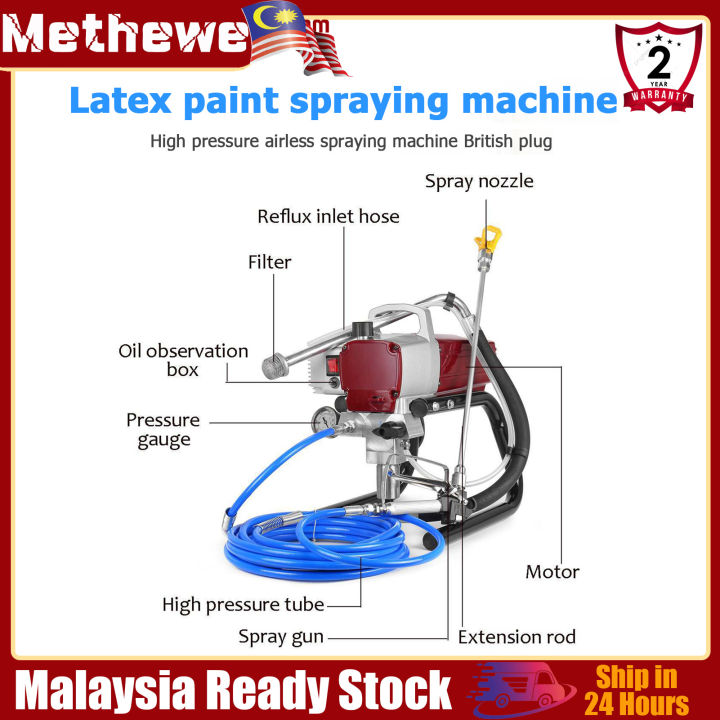 High Pressure Airless Spraying Machine Professional Airless Spray Gun