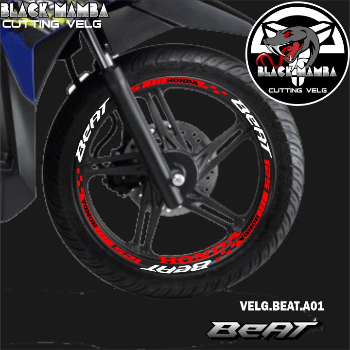 Cod Cutting Sticker Velg Beat Stiker Lis List Variasi Ban Velg