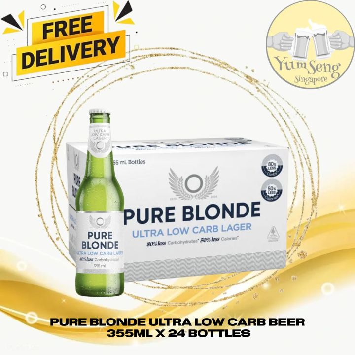 Pure Blonde Ultra Low Carb Beer Ml X Bottles Bbd